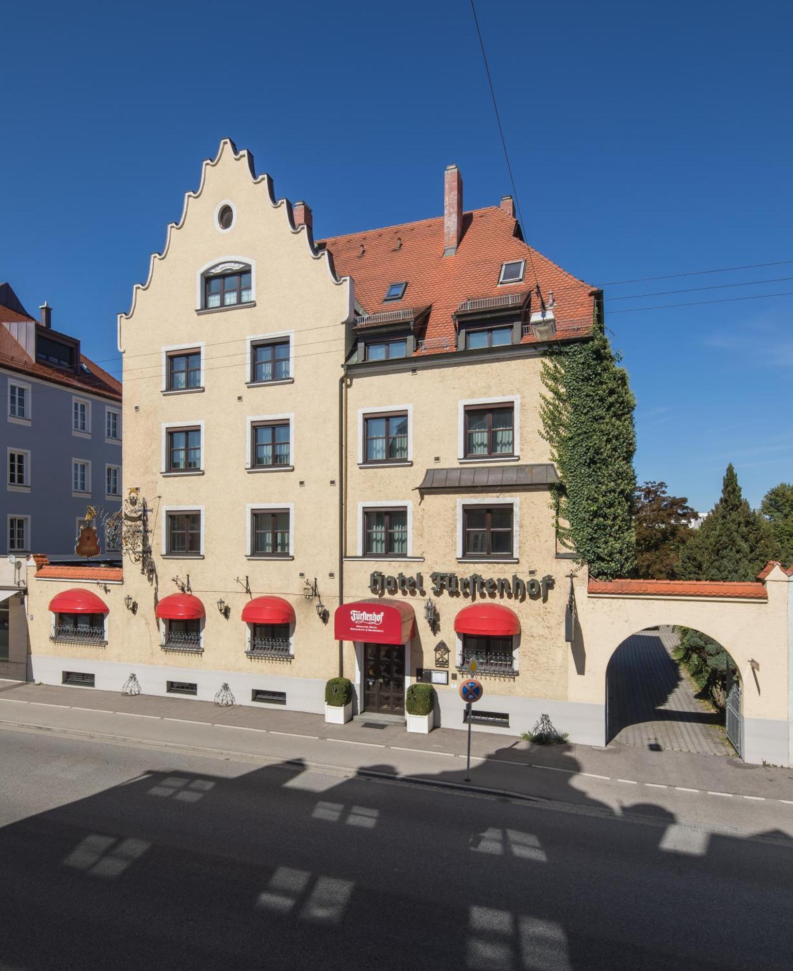 Romantik Hotel Fuerstenhof Landshut Esterno foto