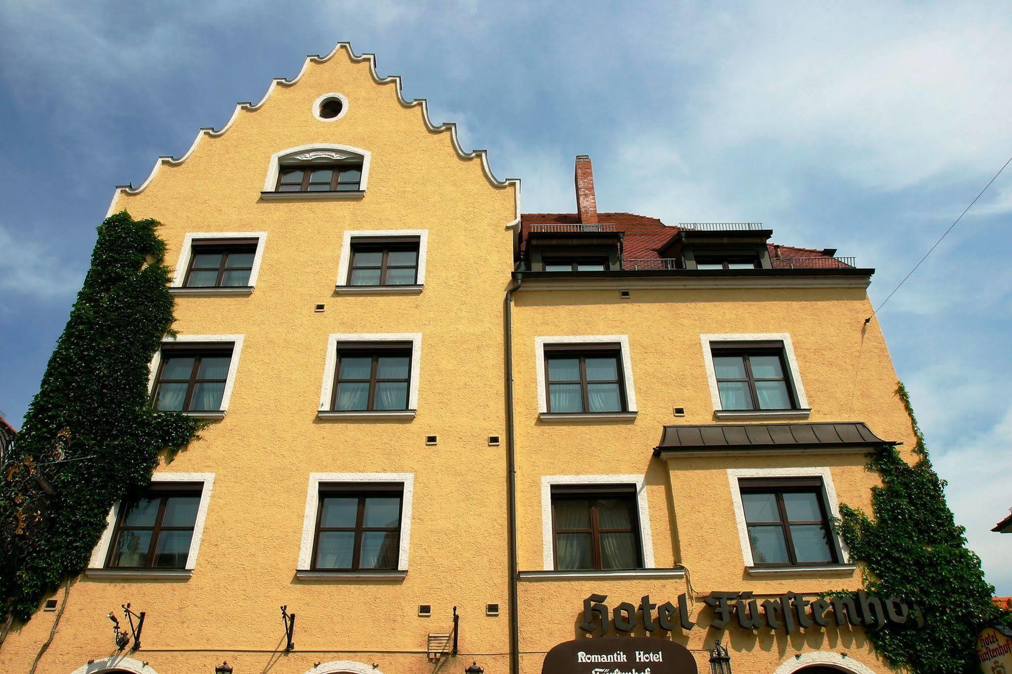 Romantik Hotel Fuerstenhof Landshut Esterno foto